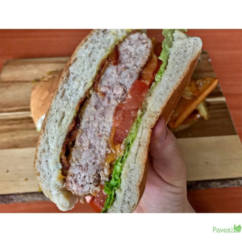 Hamburguesas de pavo ecológico y a pasto PavosBio