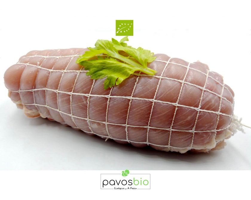 La mejor carne ecológica de pavos ecologicos: Redondo de Pechuga de pavo