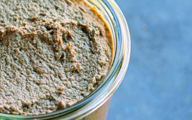 Paté casero de hígado y corazones de pavo ecológico